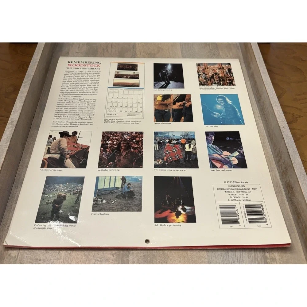N/A 1994 calendar